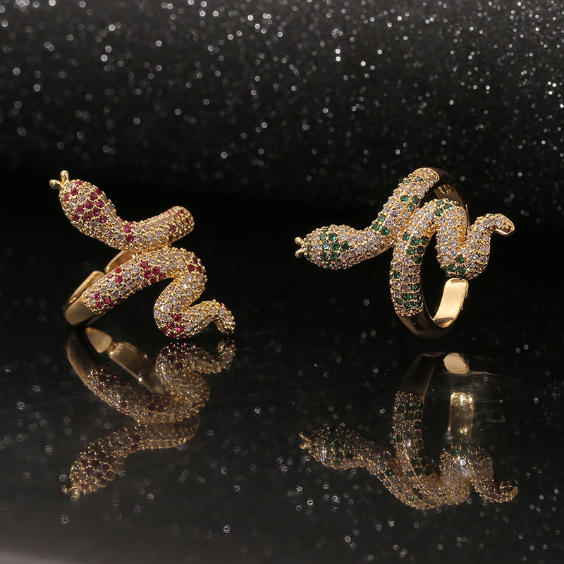 Coloured Cobra Micro-zirconia Ring End Ring Manufacturer
