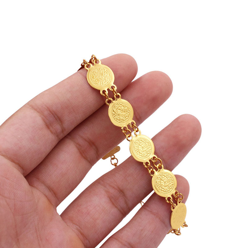 Wholesale Gold Women's Jewelry Accessories Party Gift Dubai Luxury Bracelet
