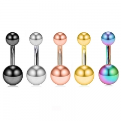 Wholesale Jewelry Short Regular Models Round Ball Belly Button Ring Short Umbilical Ornaments Body Piercing
