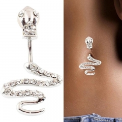 Wholesale Jewelry Serpentine Belly Button Ring Navel Ornaments Navel Studs Body Piercing