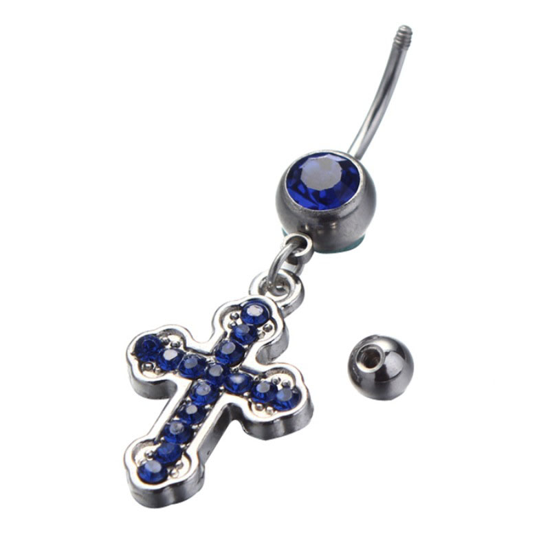 Wholesale Jewelry Crucifix Belly Button Ring Belly Button Piercing