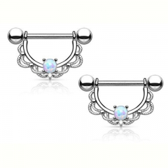 Opal Nipple Ring Stainless Steel 1.6*16 Rods Distributor