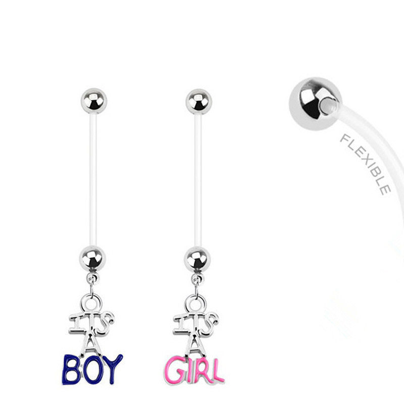 Soft Rod Pregnancy Cute Belly Button Ring Distributor