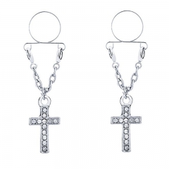 Crucifix Fake Nipple Ring Distributor