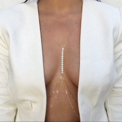 Wholesale Sexy Body Chain European And American Fashion Temperament Chain Chest Chain