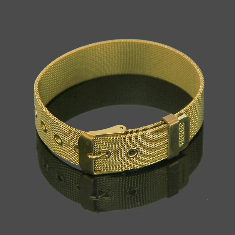 Wholesale Minimalist Eco-friendly Brass Strap Bracelet Gold Adjustable
