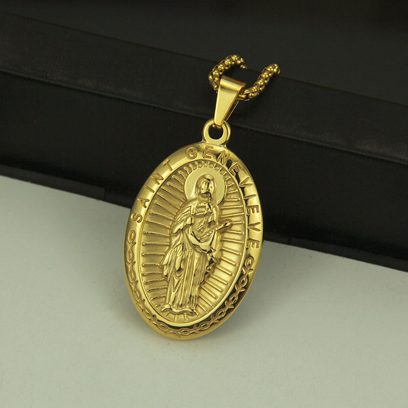 Wholesale Hip Hop Stainless Steel Pendant Necklace With Personality And Fashion Domination