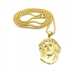 Fashion Head Pendant Hip Hop Necklace Supplier