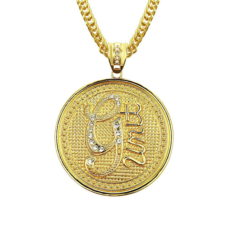 Hip Hop Long Necklace With Diamond Pendants Supplier