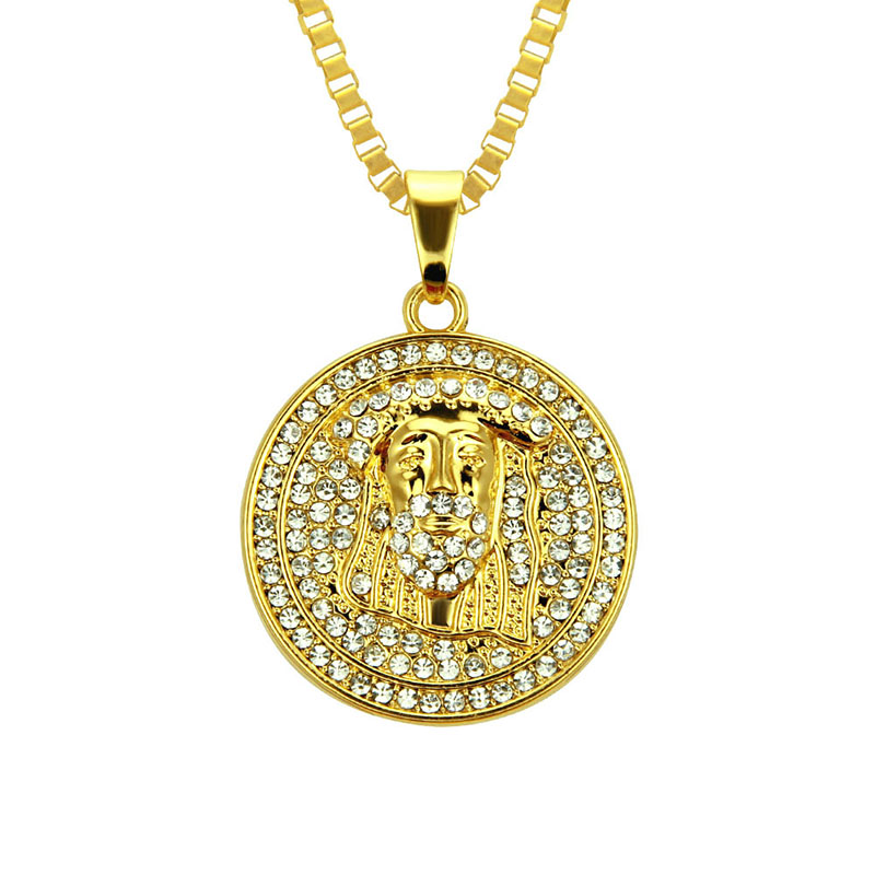 Hip Hop Fashion Necklace With Full Diamond Clavicle Chain Supplier