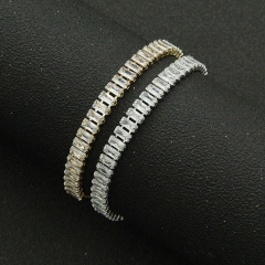 Adjustable Full Zirconia Bracelet In Rose Gold Supplier