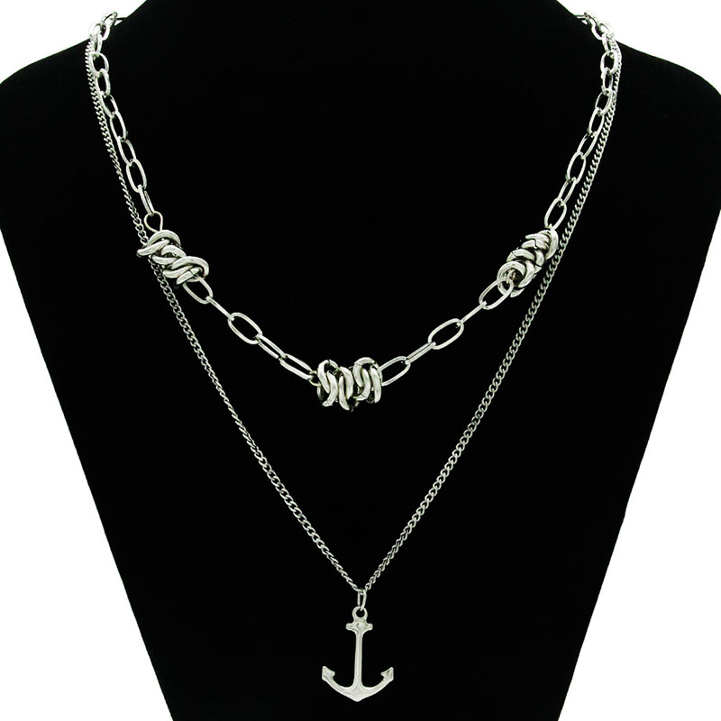 Multi-layered Spliced Personalised Titanium Steel Cuban Chain Necklace Supplier