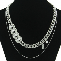 Double Layer Cuban Chain Bead Chain Stacked Manufacturer