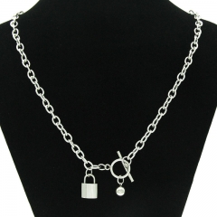 Titanium Steel Bell Lock Ot Clasp Necklace Clavicle Chain Supplier