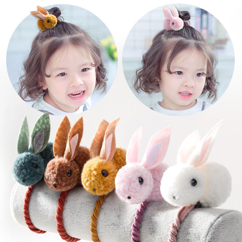 Felt Three-dimensional Bunny Hair Band Plush Rabbit Ears Hair Clips Distributor