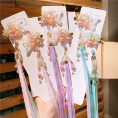 Ancient Wind Hair Accessories Hanfu Headdress Hair Clip Girls Hair Card Step Bell Card Distributor