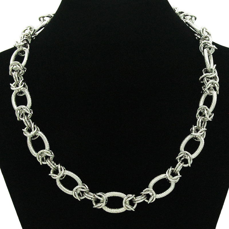 Spliced 0 Chain Overpowering Cool Clavicle Chain Necklace Supplier