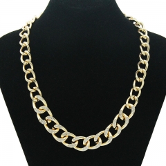 Diamond Encrusted Three Dimensional Cuban Chain Necklace Supplier