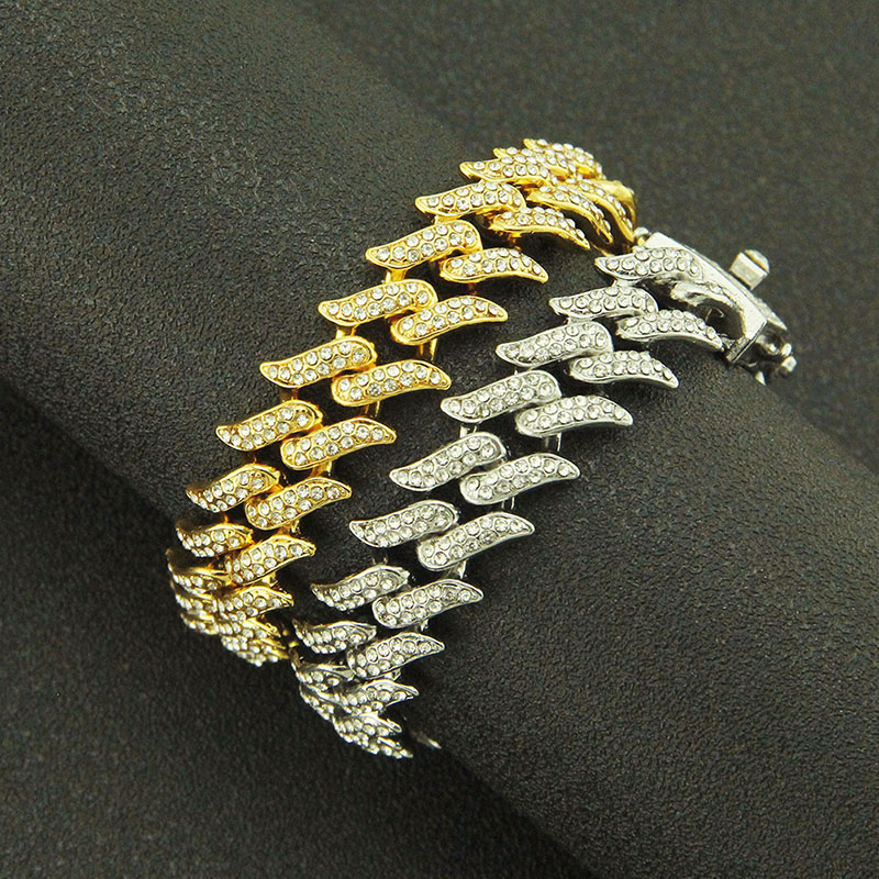 Punk Rock Hip Hop Short Spiked Thorn Bracelet Supplier