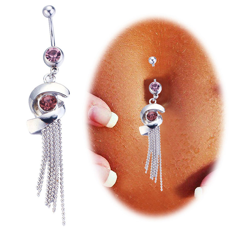 Eyelet Tassel Belly Button Ring Navel Ring Navel Button Piercing Manufacturer