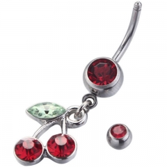 Cherry Cute Belly Button Ring Navel Ring Navel Button Piercing Body Jewelry Manufacturer