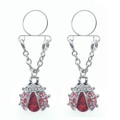 Red Firefly Fake Nipple Ring Adjustable Nipple Piercing Supplier