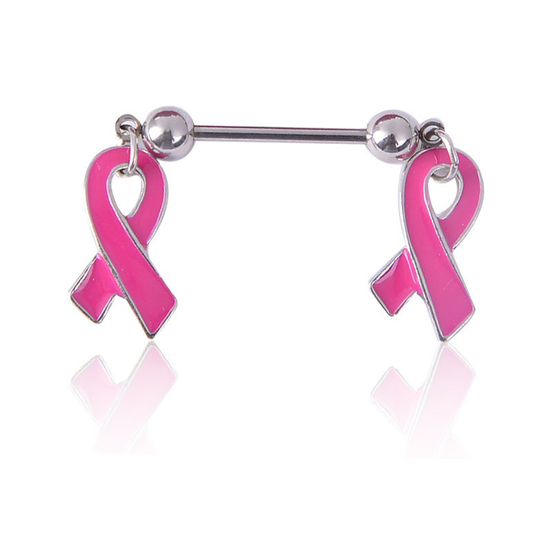Explosive Ribbon Bow Breast Ring Breast Jewelry Punk Style Supplier