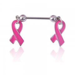 Explosive Ribbon Bow Breast Ring Breast Jewelry Punk Style Supplier
