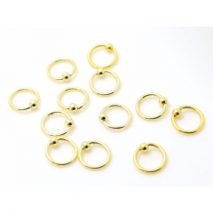 Bcr Card Ball Ring Gold Earrings Breast Ring Pussy Ring Supplier