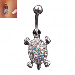 Explosive Short Models Turtle Belly Button Ring Navel Ring Belly Button Piercing Body Jewelry Supplier
