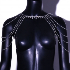 Multi-layer Sexy Shoulder Chain Nightclub Fashion Shiny Body Chain Supplier
