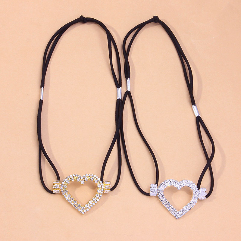 Wholesale Jewelry Love Double Layer Elastic Rope Leg Chains Summer Bikini Sexy Rhinestone Body Chains