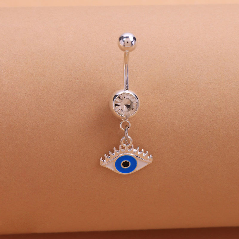 Stainless Steel Devil's Eye Belly Button Ring Sexy Insect Leaf Belly Button Nail Manufacturer