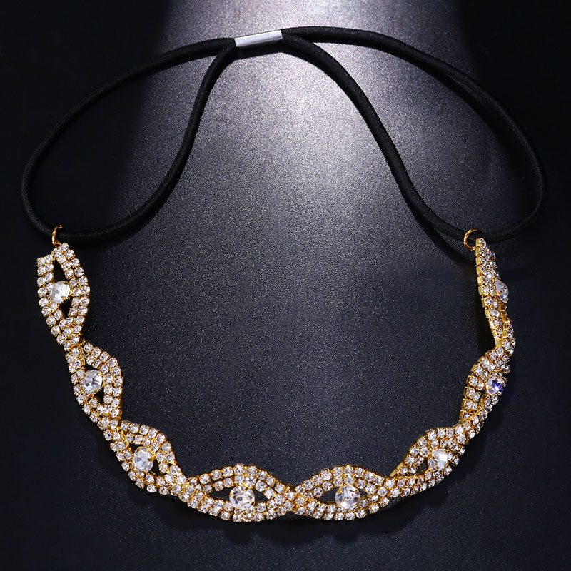 Wholesale Jewelry Elastic Rope Leg Chains Devil's Eye Rhinestone Leg Ornaments Body Accessories