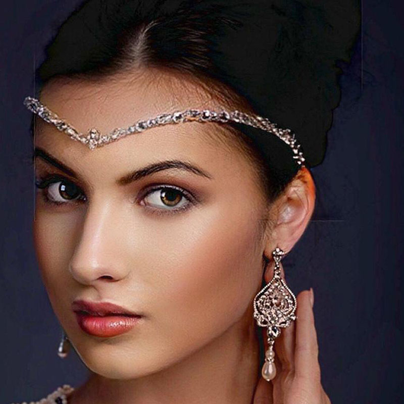 Rhinestone Bridal Hair Band Headdress Europe And The United States Fashion Versatile Full Of Diamonds Hair Band Manufacturer