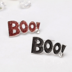 Creative Halloween Brooch Letters Boo Fashion Drip Oil Manufacturer