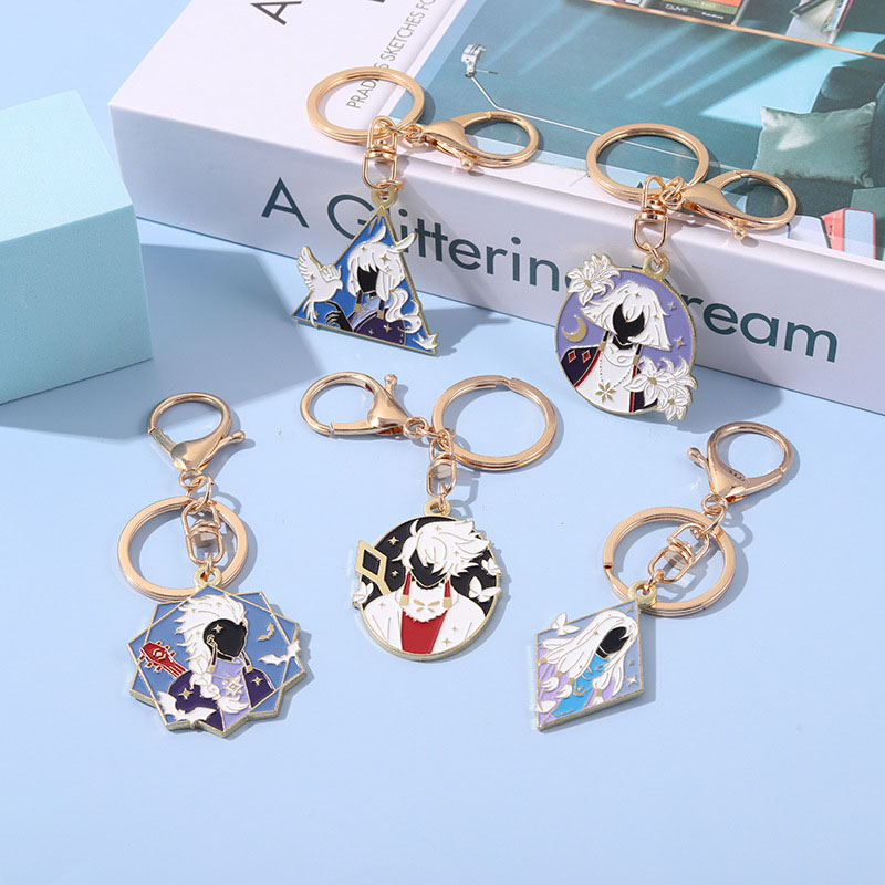 Wholesale Keychain Metal Characters To Commemorate The Game Around