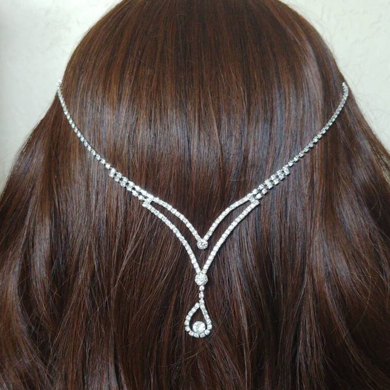 Wholesale Jewelry Advanced Sense Of Fashion With Diamonds Hair Accessories Bridal Accessories