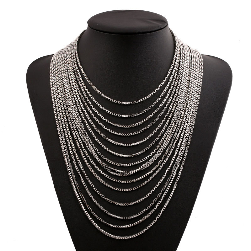Wholesale Jewelry Exaggerated Fashion Necklace Vintage Multi-layer Tassel Sweater Chain Collarbone Chain