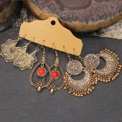 Trendy Sets Of Teardrop Bohemian Vintage Style Earrings Supplier