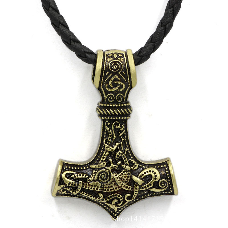 Wholesale Jewelry Thor Hammer Viking Hammer Necklace