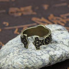 Wholesale Scandinavian Mythology Celtic Lunavin Single Ring Ring