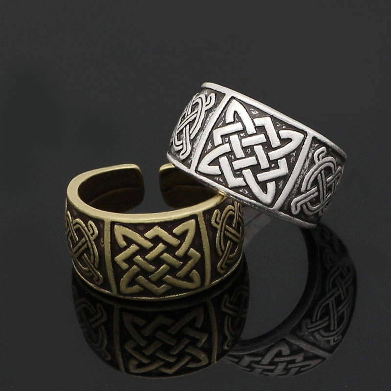 Wholesale Adjustable Slavic Opening Vintage Personality Temperament Ring