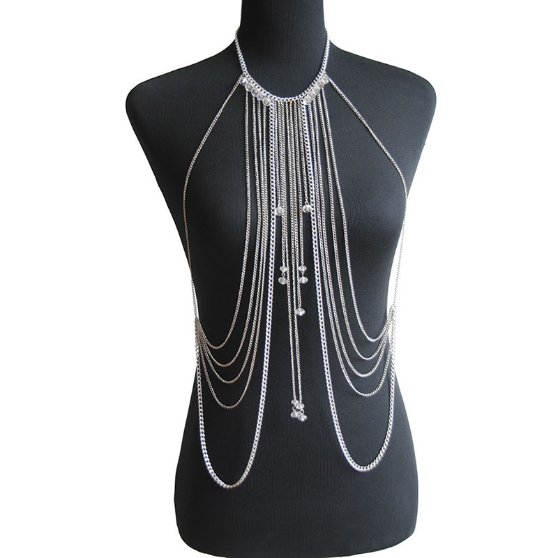 Body Chain Bikini Waist Chain Delicate Sexy Tassel Small Necklace Supplier