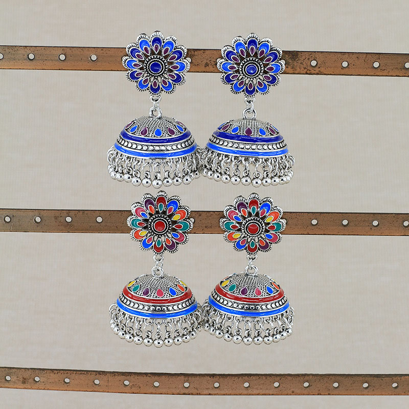 Fashion Bell Tassel Earrings Ethnic Style Vintage Earrings Manufacturer