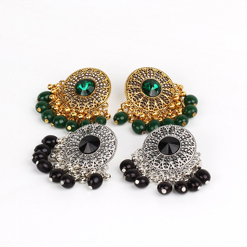 Middle East Indian Vintage Carved Tassel Earrings Bohemian Earrings Manufacturer