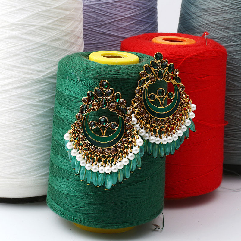 Colorful System Tassel Dangling Bohemian Earrings Manufacturer