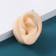 Wholesale Fashion Diamond Studded Star Ear Bone Clips One Piece Simple Hanging Earrings Single
