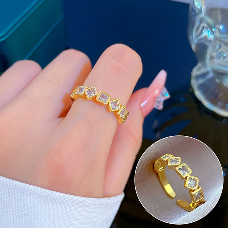 Real Gold Plating Open Ring Fashion Personality Ring Index Finger Ring Manufacturer