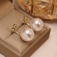 Sterling Silver Simple Pearl Fashion Earrings Premium Supplier